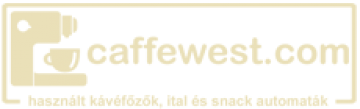 Új és használt kávéautomata - CaffeWest logó